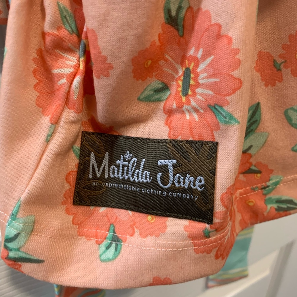 NWT Matilda Jane Winding Down Toddler Lightweight Cotton Robe